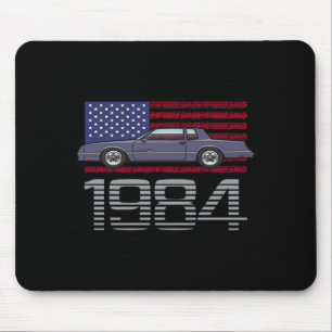Tapis De Souris Chevrolet Monte Carlo Bleu 1984 
