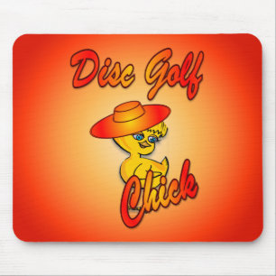Tapis De Souris Chic de golf sur disque #5