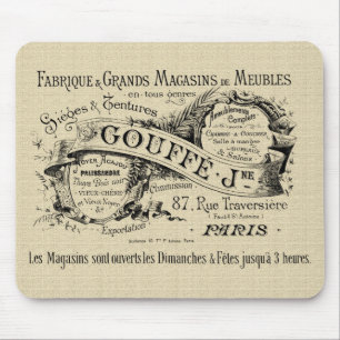 Tapis de souris chic minable de style