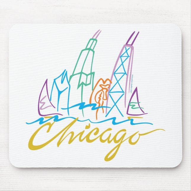 TAPIS DE SOURIS CHICAGO-EMB (Devant)