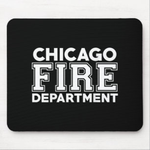 Tapis De Souris Chicago Fire Rescue Department Firefighter