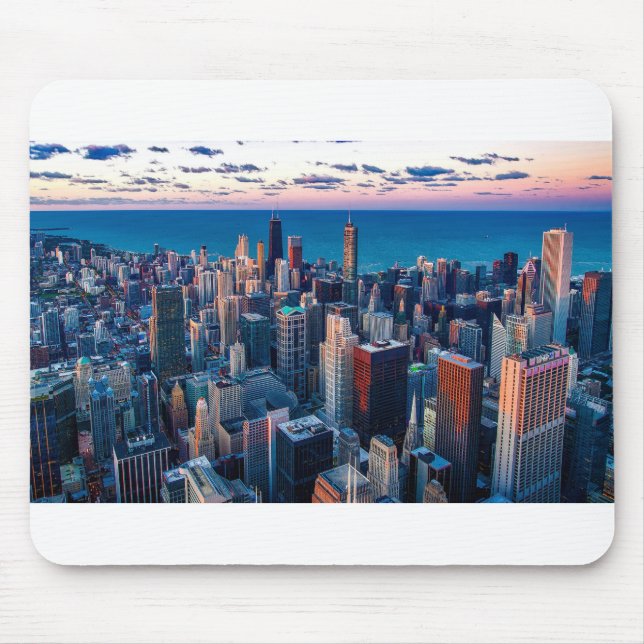 Tapis De Souris Chicago l'Illinois horizon d'Etats-Unis - Chicago (Devant)