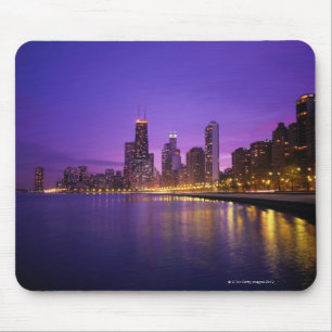 Tapis De Souris Chicago Skyline