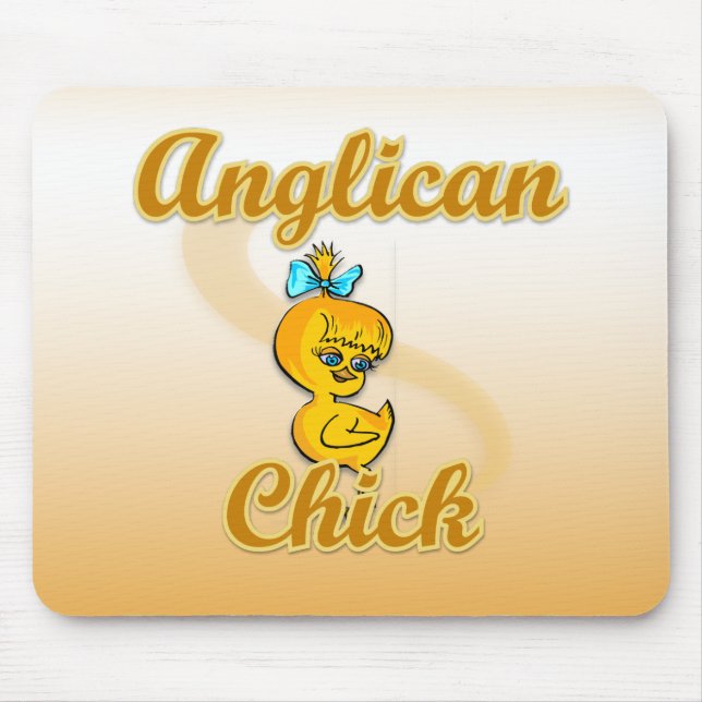 Tapis De Souris Chick anglican (Devant)