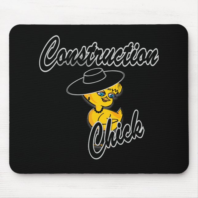 Tapis De Souris Chick de construction #4 (Devant)