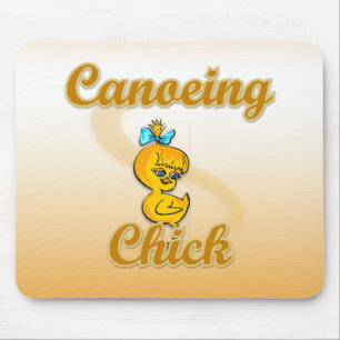 Tapis De Souris Chick en canoë