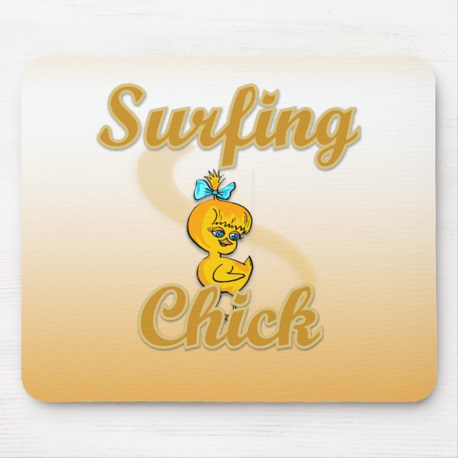 Tapis De Souris Chick surf (Devant)