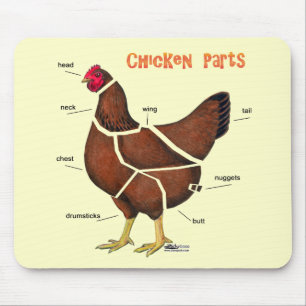 Tapis De Souris Chicken Parts