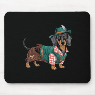 Tapis De Souris Chien allemand Dachshund Bavarian Weiner Saucisse