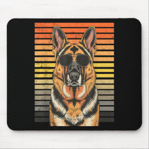 Tapis De Souris Chien de berger allemand fier et cool hommes femme