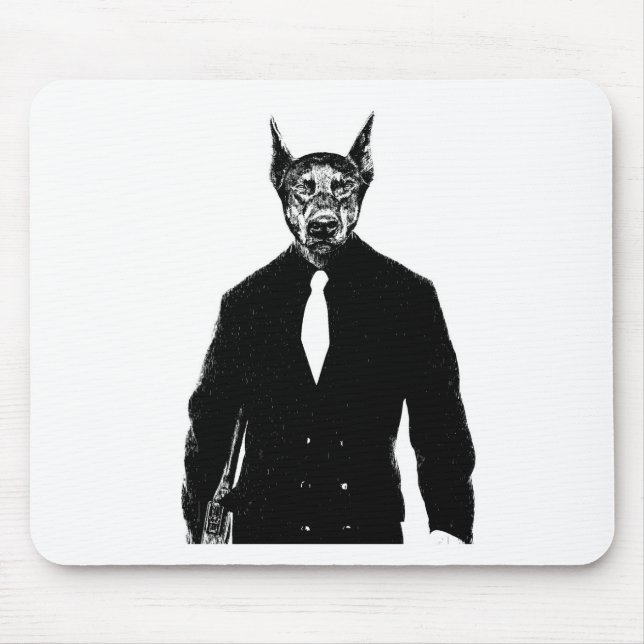 Tapis De Souris Chien de patron (Devant)