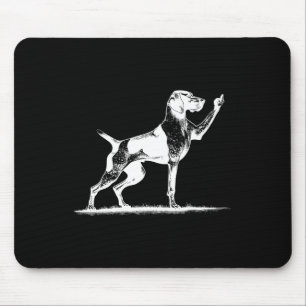 Tapis De Souris Chien de Pointeur Rudoyé Trou de Chien Pointer All