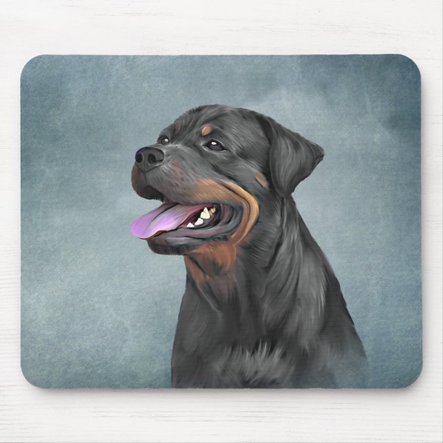 Tapis De Souris Chien de Rottweeter (Devant)