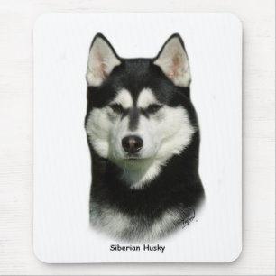 Tapis De Souris Chien de traîneau sibérien