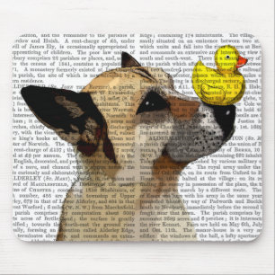 Tapis De Souris Chien et canard de berger allemand
