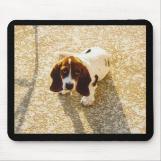 Tapis De Souris Chien Mousepad de basset-hound