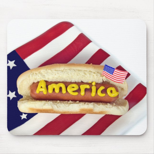 Tapis De Souris Chien patriotique (Devant)