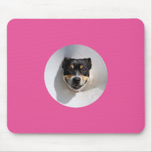 Tapis De Souris Chien souriant drôle