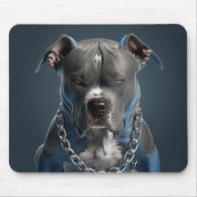Chien Souris Pad American Stafford