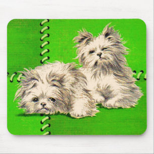 Tapis De Souris chiens de couverture mignons