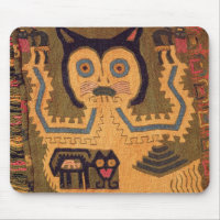 Chiffre de laine d'un jaguar, culture de Paracas
