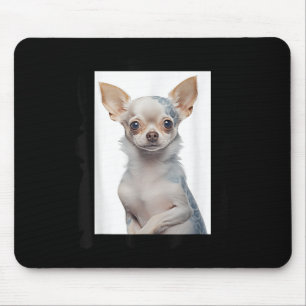 Tapis De Souris Chihuahua Chig à vapeur avec tatouage Super Chien