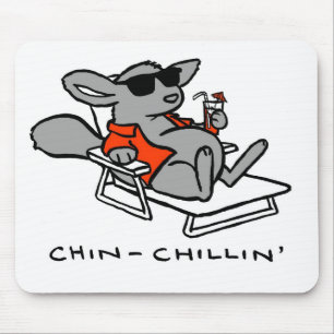 Tapis De Souris Chinchilla Chillin Mousepad