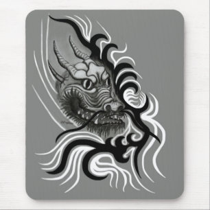 Tapis De Souris Chine-Drache en style tatto