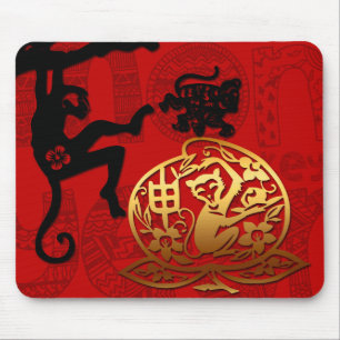 Tapis De Souris Chinese Year Zodiac Birthday Mousepad