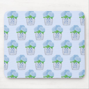 Tapis De Souris Chinoiserie Hydrangea Souris