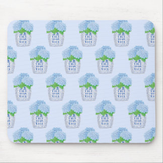 Tapis De Souris Chinoiserie Hydrangea Souris