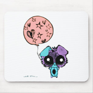 Tapis De Souris Chiot de Chibi d'Anime