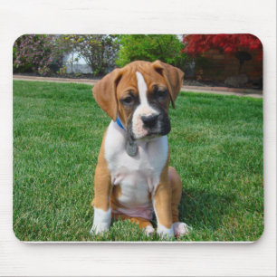 Tapis De Souris Chiot Mousepad de boxeur