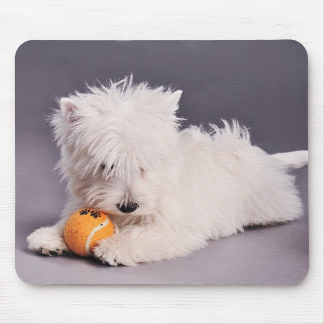Tapis De Souris chiot westie (Devant)