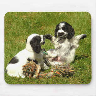 Tapis De Souris Chiots anglais Mousepad de cocker