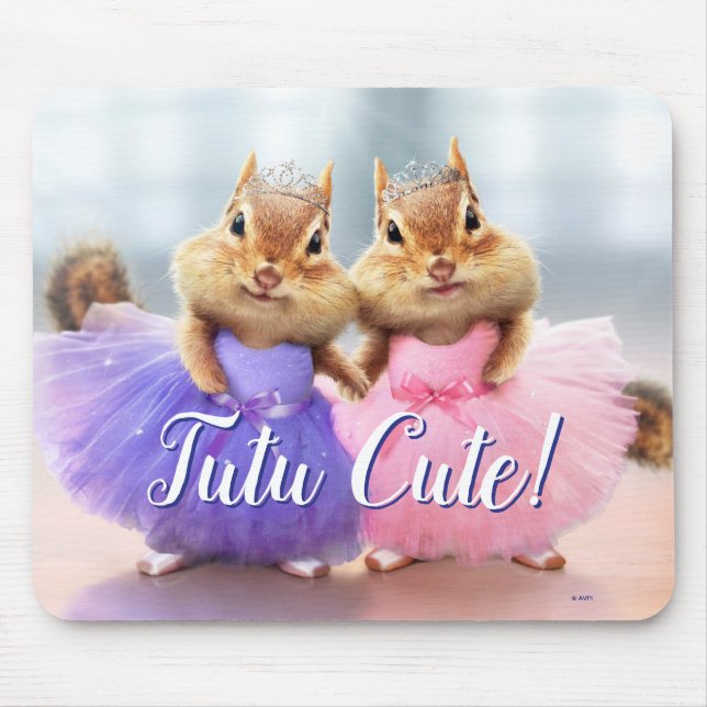 Tapis De Souris Chipmunk Ballerina Duo (Devant)