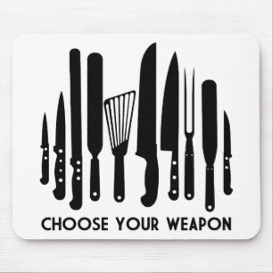 Tapis De Souris Choisissez votre arme