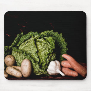 Tapis De Souris chou et légumes