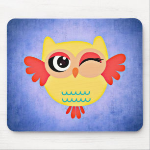 Tapis De Souris Chouette