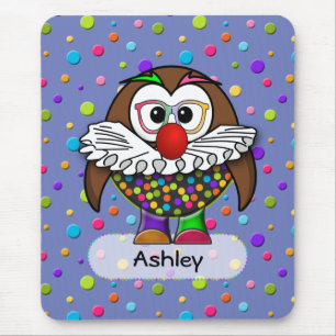 Tapis De Souris chouette clown