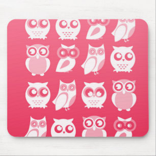 Tapis De Souris Chouettes Mousepad