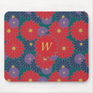 Tapis De Souris Chute éclatante Mousepad floral