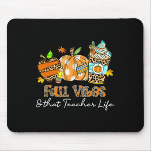 Tapis De Souris Chute Vibes Et Que La Vie Enseignante Pomme Pomme 