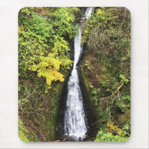 Tapis De Souris Chutes de Shepperd's Dell, gorge du Columbia, OR