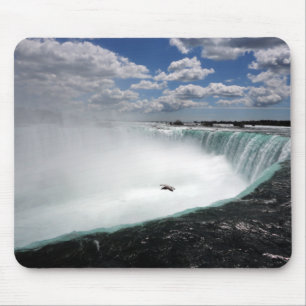 Tapis De Souris Chutes du Niagara avec Mouette