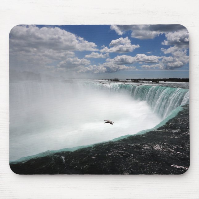 Tapis De Souris Chutes du Niagara avec Mouette (Devant)