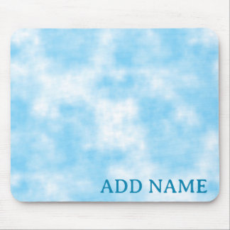 Tapis De Souris Ciel bleu et art Cloud personnalisés