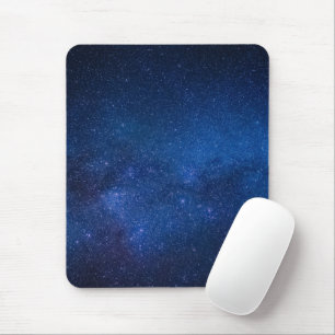Tapis De Souris Ciel étoilé bleu   Zazzle_Growshop.