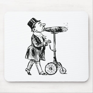 Tapis De Souris Cigare sur roues cigar on wheels