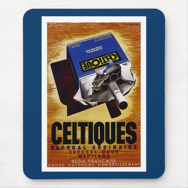 Tapis De Souris Cigarettes celtiques (Devant)